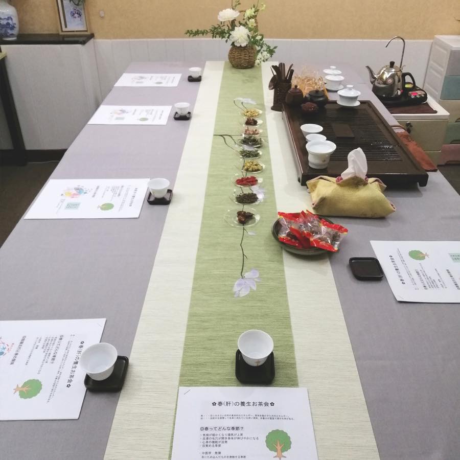 定期的に開催してきた中国茶会